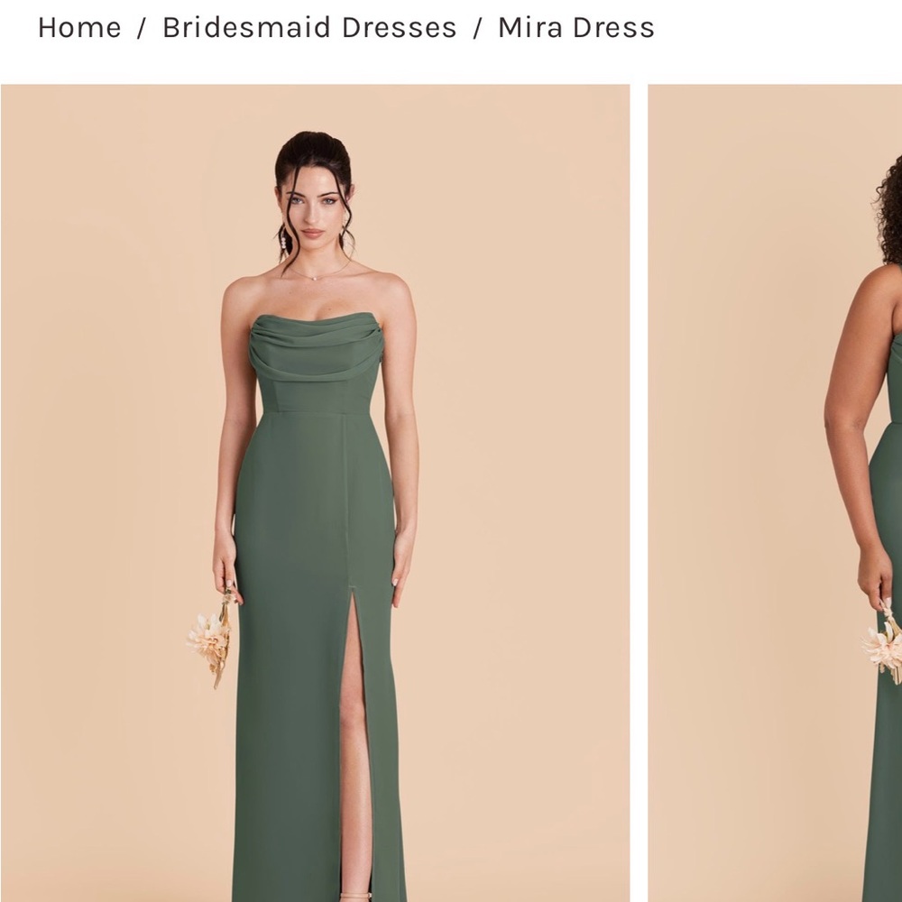 Birdy Grey Mira Chiffon Eucalyptus Dress